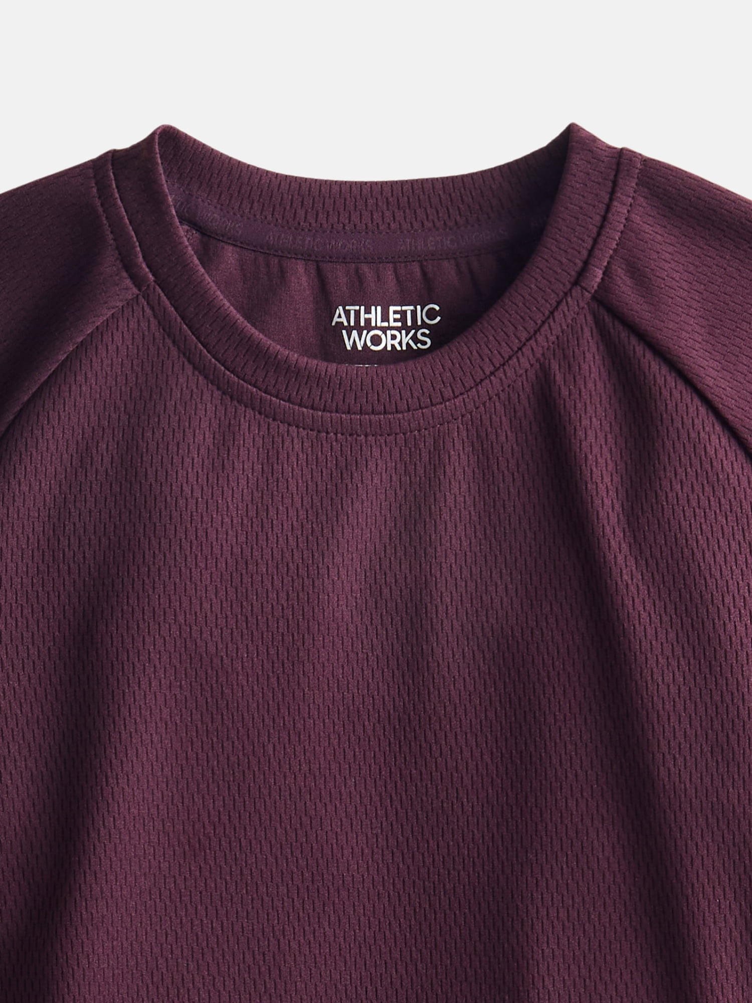Athletic Works Boys Active Mesh Tee, Sizes 4-18 & Husky