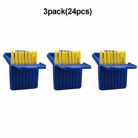 24 Pcs Starkey Wax Guard Filters Cleaning Tool Hearing Aid Wax Guard Filters (1.5mm) for Starkey Hear Clear Hearing aid Filters3pack(24pcs)