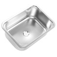 thumbnail image 3 of Square RV Sink,RV Sink Square 345x245x136mm Hand Wash Sink Flush Mounted Sink Top of the Line, 3 of 8