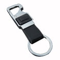thumbnail image 1 of Llavero de cuero para hombre, llavero de metal para coche, herramienta multifuncional, llavero con abridor de botellas, 1 of 5