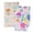 Hand-Drawn Patterns Hand Drawn Flowers And Plants, variant on 2-Pack Soft 100% Cotton & Highly Absorbent Bath Towel 2 Defferent Pattern Designs Hand-drawn Cute Cartoon Floral A Seamless Pattern