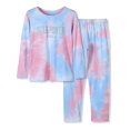 thumbnail image 1 of Pyjamas Assortis pour Filles Taille 12 - 100 % Coton Manches Longues Ensemble de Pyjamas pour Enfants, 1 of 1