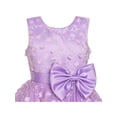 thumbnail image 4 of Robe de Bal pour Filles Robe de Mariage Demoiselle d'Honneur Nœud Papillon 12 Ans, 4 of 6