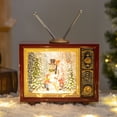 thumbnail image 1 of XWSHYW Decoraciones para El Hogar Adornos Navideños Tv Caja de Música Santa Claus Accesorios de Vestir Adornos de Escritorio Regalos 1000Ml, 1 of 6
