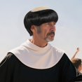 thumbnail image 4 of Set de cosplay para hombre Wig JoNeting Black Monk, corto y ondulado, 4 of 7