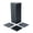 Gray, variant on Plastic Interlocking Deck Tiles, 27/44 Pack 12"x12" Waterproof Outdoor Patio Tiles, All-Weather Interlocking Floor Tiles for Poolside, Balcony, Backyard, Easy to Install & Durable PP Material