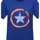 Captain America T-Shirt-Medium Royal Bouclier en Détresse Femmes – image 3 sur 8