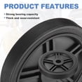 thumbnail image 3 of Air Compressor Wheels Replacement Universal Wheels for Easy Mobility and Maneuverability, 3 of 6