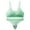 Green, variant on Plus Size Seamless Yoga Bra and Panty Set Women's Comfortable Sportswear Gym Workout Sleepwear Two Piece Underwear