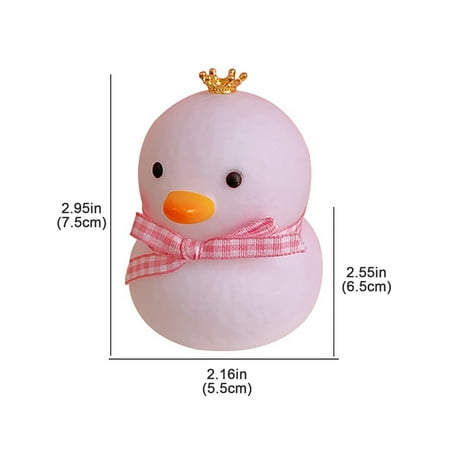 

Shpwfbe Home Decor Night Lights Led Cute Ducks Night Light Desktop Room Bedside Decoration Light Your Love Night Light