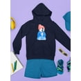 thumbnail image 3 of Penguin Holding Coffee Hoodie Juniors -Image by Shutterstock,  Large, 3 of 4