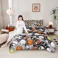 thumbnail image 4 of Castle Fairy Soccer Baseball Football Basketball Twin Comforter Sets,Sport Bedding Set, 4 of 8