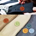 thumbnail image 3 of SHISUYAN Assorted Color Handmade Labels with Microfiber Leather Material 40 Pcs Soft Durable Clear Patterns, 3 of 8