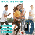 Willful Fitness Tracker Simple Pedometer Watch Non Bluetooth No App No