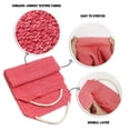 thumbnail image 2 of Fregadora exfoliante de espalda Evridwear de doble cara con asas, 2 of 7