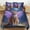 style-1, variant on Magical Winged Cat in Enchanted Forest-1 3D Duvet Cover 3pcs Set Bedding Set Polyester Microfiber Quilt Cover for Bedroom Decoration Twin