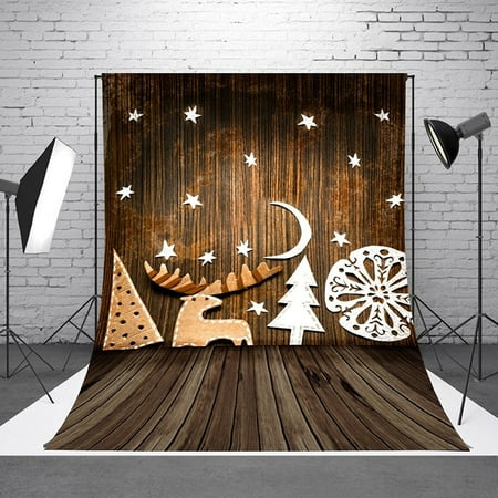 SAYFUT Photography Backdrops Christmas Holiday Party Decoration Xmas Tree and Gifts Oraments Gifts Vinyl Fabric Studio Photo Video Background Screen Props