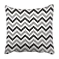 thumbnail image 1 of BOSDECO Black Abstract Chevrons Pattern Retro Vintage Design Blue Artistic Carpet Classic Gold Pillowcase Cover 16x16 inch, 1 of 1