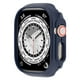 thumbnail image 2 of Estuche dura del marco del parachoques del reloj inteligente de PC para Apple Watch Ultra 49 mm (azul oscuro) WDOplteas Para estrenar, 2 of 8