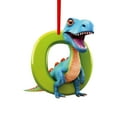 thumbnail image 2 of Christmas Decorations Dinosaur Christmas Ornaments 26 English Letter Cartoon Dinosaur Pendant Acrylic 2D Dinosaur Decor Hanging Gift Ornaments for Christmas Tree Indoor Decoration 3.15inches, 2 of 2