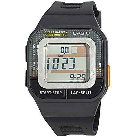 Men's Casio 10 Year Battery Black Resin Watch SDB100-1AD