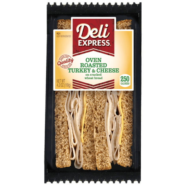 Deli Express Turkey & Cheese Wedge, 4.2 oz.