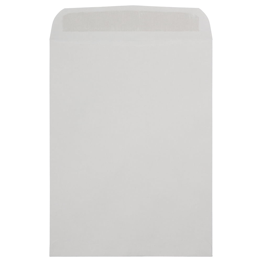 JAM Paper 9 x 12 Catalog Envelopes, Light Grey, 10/Pack, Peel & Seal