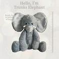 thumbnail image 3 of World's Softest Plush Elephant, Lushee, Large, 16" Stuffed Animal, 3 of 6