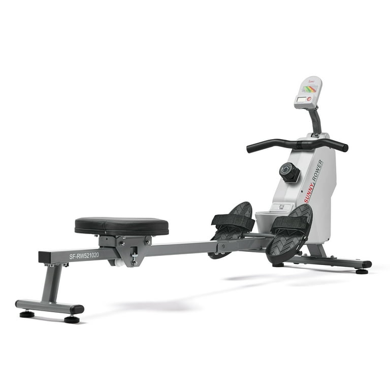 Sunny health & fitness compact folding magnetic rowing machine with lcd monitor sale