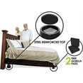 Slipstick CB676 3 Inch Incline Bed Risers for Acid Reflux, Pain, and