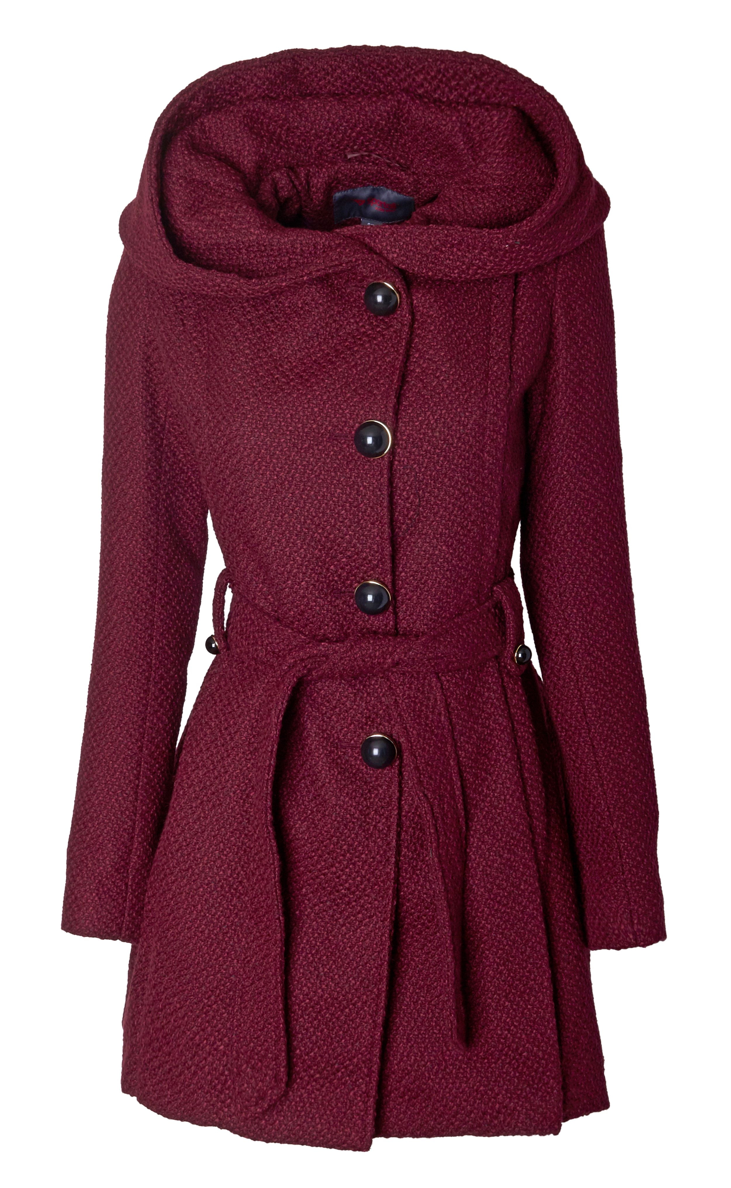 ladies single breasted coat