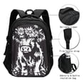 thumbnail image 3 of Balery Floral Cow Silhouette Mochila con carga USB para hombre y mujer - Mochila impermeable y antirrobo para portátil con puerto USB para viajes, trabajo, estudios y universidad, 3 of 7