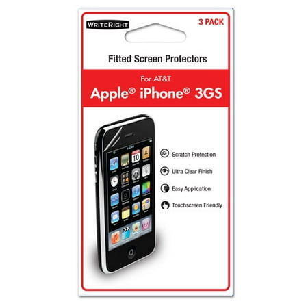 Fellowes 3pk WriteRight Screen Protectors for iPhone3