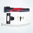 thumbnail image 2 of MasteelfCA Mini Pompe à Vélo Portable Gonfleur de Poignée Haute Pression Accessoires de Vélo (Rouge), 2 of 8
