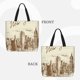 thumbnail image 2 of Easygdp New York Bolsa Tote para Mujer, Bolso de Hombro para Trabajo, Playa, Viajes, Compras y Supermercado, 2 of 7
