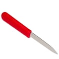 thumbnail image 3 of Dexter Russell S104R-PCP SANI-SAFEÂ® 3 1/4" Paring Knife Set w/ Polypropylene Red Handle, Carbon Steel, 3 of 5