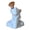 White, variant on Female Bust Sculpture, 6.7" Abstract Art Figurine for Desk Shelf, Modern Minimalist Resin Statue for Home Office Decor