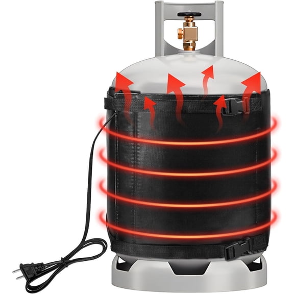 Ebaokuup 47.5" x 13.5" Propane Tank Heater Blanket with Temp Control, Fits 20-40 LB