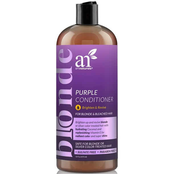 Acondicionador Artnaturals Purple Protect, equilibra los tonos, 473 ml