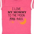 thumbnail image 4 of Inktastic I Love My Mommy to the Moon and Back Boys or Girls Baby Bodysuit, 4 of 5