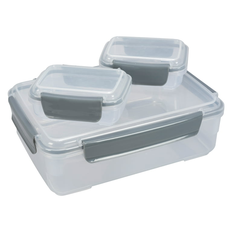 Small Large Air Tight Container Box Clear Plastic Kitchen Food