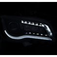 thumbnail image 3 of ANZO 2011-2014 Chrysler 300 Projector Headlights w/ Plank Style Design Chrome, 3 of 9