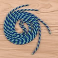 thumbnail image 3 of Miangastore 2ensemble Lacets Ronds en Polyester Bleu pour Espadrilles Sport Extérieur 39 Po, 3 of 8