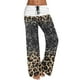 thumbnail image 1 of Gibobby pantalones holgados mujer Pantalones de yoga sueltos con estampado de cintura elástica y tira de bolsillo de cintura alta para mujer Pantalones largos casuales (Caqui, L), 1 of 5