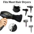 thumbnail image 4 of 1pc Hair Dryer Diffuser Sock Universal Diffuser Cover for Curly Hair Silver Hair Dryer Sock 3.9in with Elastic Band for Curly and Wavy Hair, 4 of 5