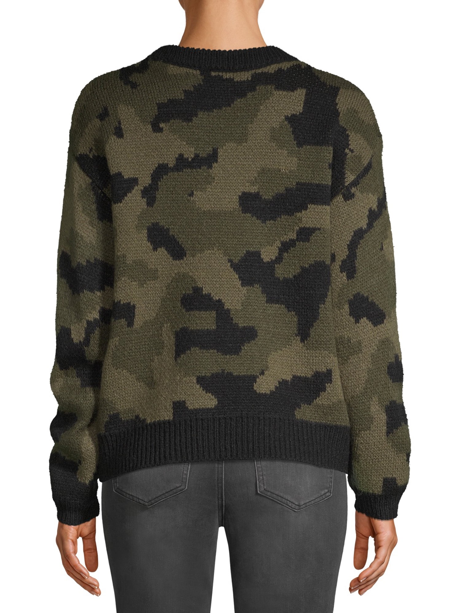 camo cardigan walmart