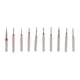 thumbnail image 2 of Fresas dentales Ticfox 10 piezas alta velocidad pulido dental acero Inoxidable, 2 of 12