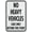 Warning Sign 2, variant on No Public Toilets Patrons Only Warning Security Outdoor Sign - 8"x12", Reflective, Weatherproof - Café, Restaurant, Store, Gas Station