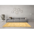 thumbnail image 3 of Ahgly Company Indoor Square Oriental Brown Traditional Area Rugs, 7' Square, 3 of 4