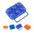 thumbnail image 4 of ziyahi Plastic Egg Container Camping Portable Picnic Holder Kitchen Egg Storage Box 6 Grid Color Random, 4 of 8